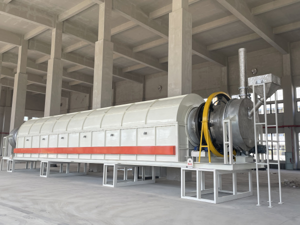 名稱：焙燒環(huán)保吸附劑，規(guī)格：?1.5x18米電加熱自動(dòng)控溫